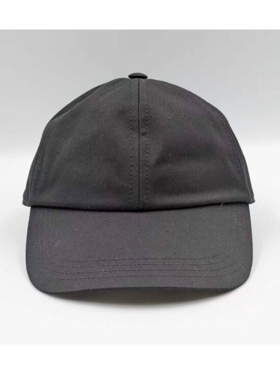 Burberry Check Lined Cotton Blend Baseball Cap Black M 8083524 main image 9